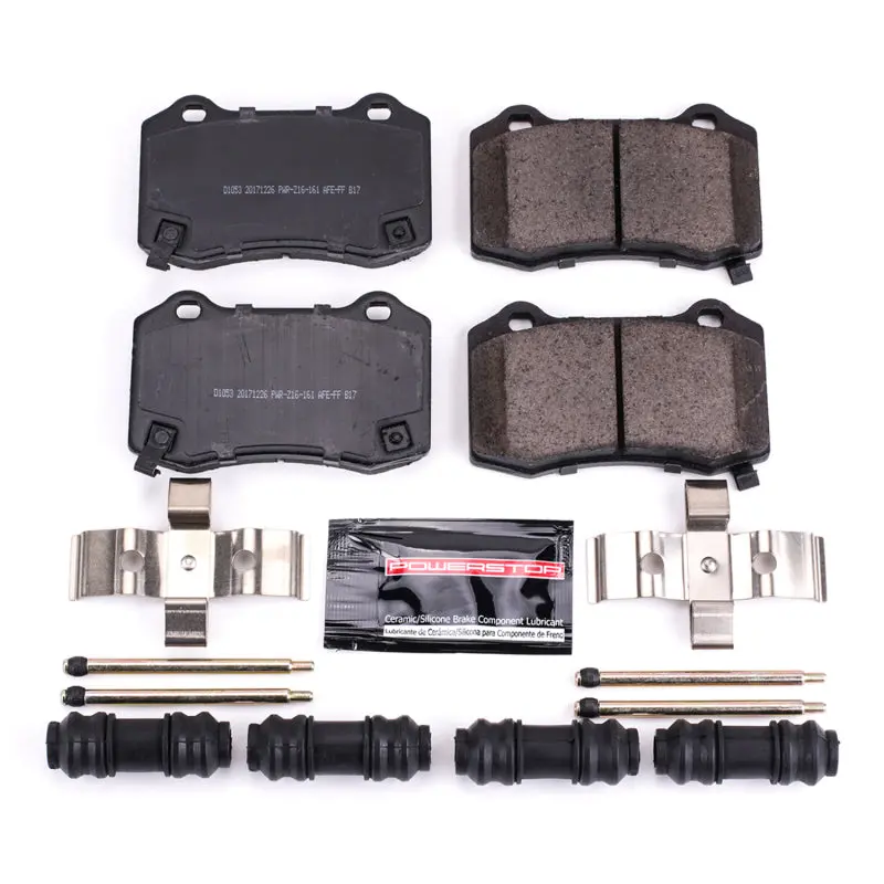 Powerstop Z23 Evolution Sport Brake Pads With Hardware For 04-07 Cadillac Cts 1