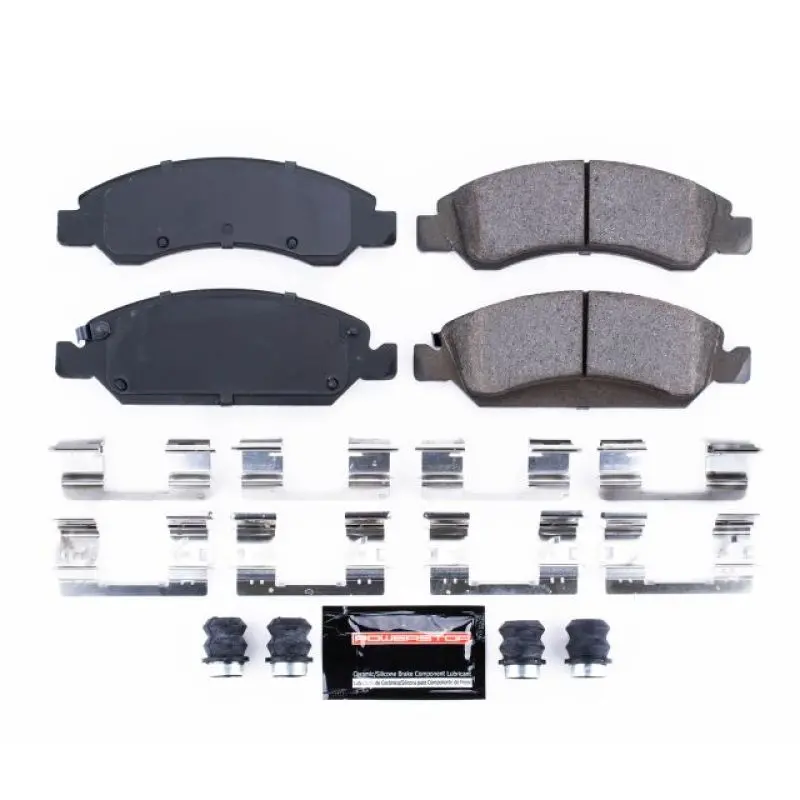 Powerstop Z23 Evolution Sport Brake Pads With Hardware For 08-19 Cadillac Escalade 1