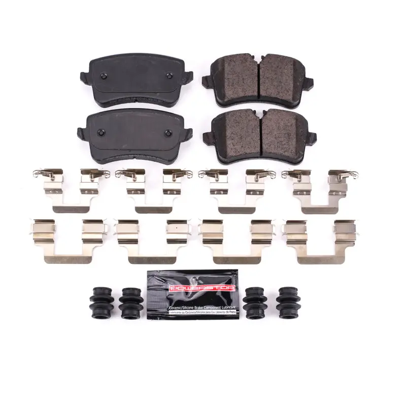 Powerstop Z23 Evolution Sport Brake Pads With Hardware For 12-18 Audi A6 Rear 2