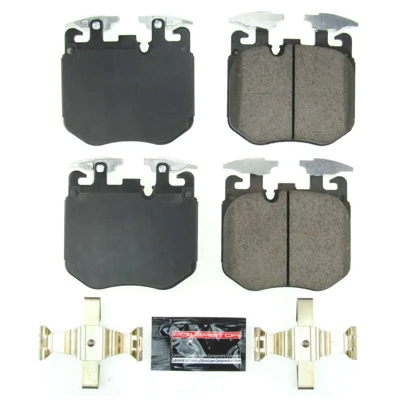 Powerstop Z23 Evolution Sport Brake Pads With Hardware For 2017-2019 Bmw 540I 1