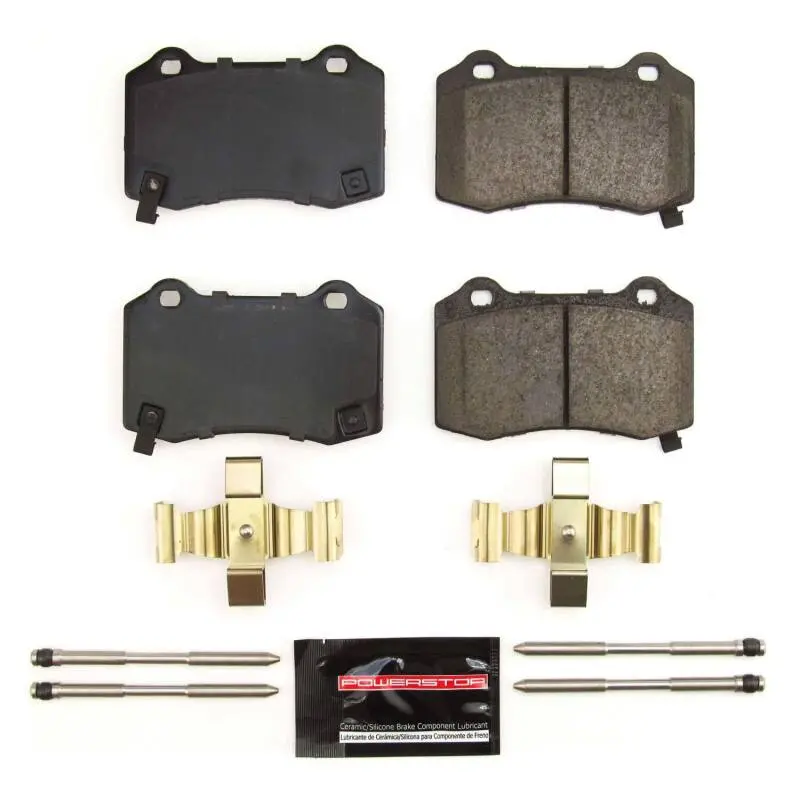 Powerstop Z23 Evolution Sport Brake Pads With Hardware For 2018-2021 Jeep Grand Cherokee 1