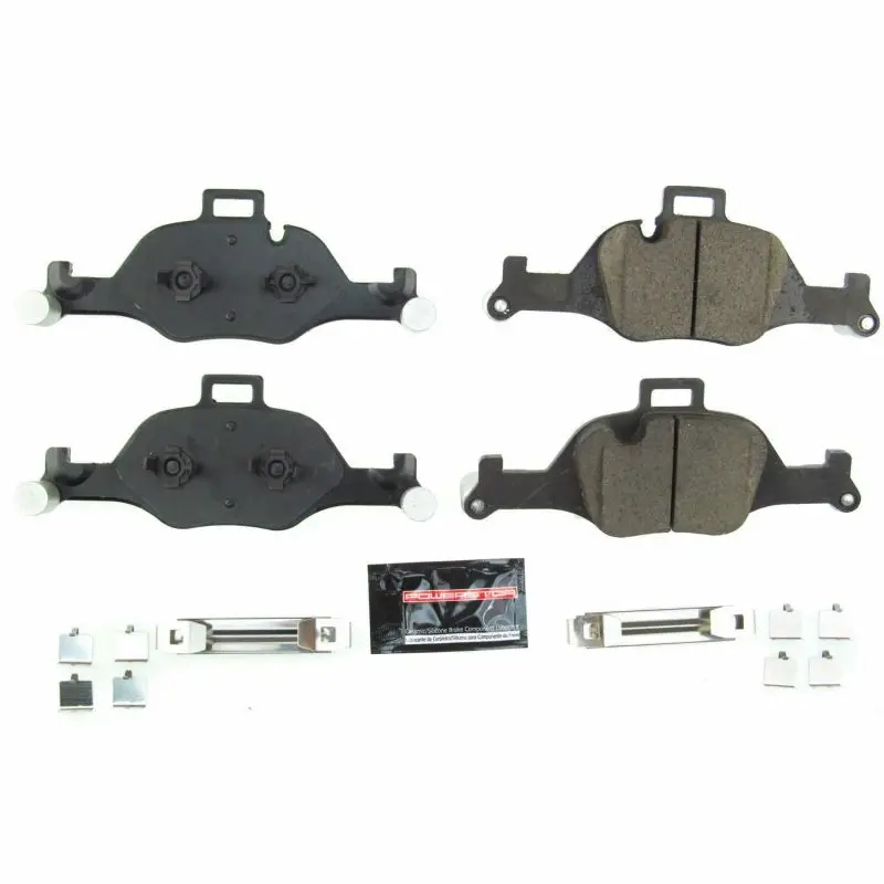 Powerstop Z23 Evolution Sport Brake Pads With Hardware For 2018-2023 Bmw 530E 2