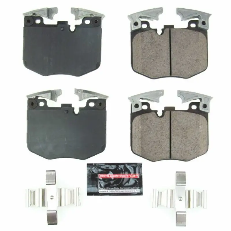 Powerstop Z23 Evolution Sport Brake Pads With Hardware For 2019 Bmw 330I 1