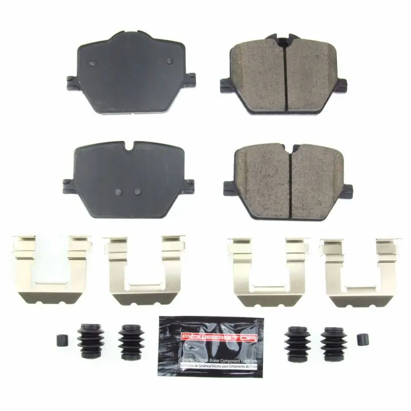 Powerstop Z23 Evolution Sport Brake Pads With Hardware For 2019 Bmw 330I And 330I Xdrive 1