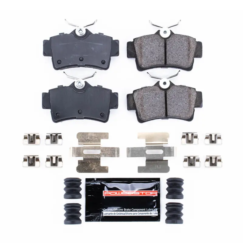 Powerstop Z23 Evolution Sport Brake Pads With Hardware For 94-04 Ford Mustang 1