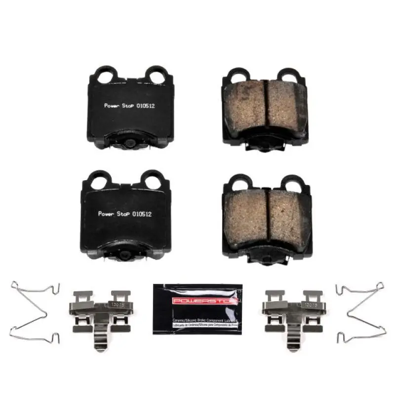 Powerstop Z23 Evolution Sport Brake Pads With Hardware For 98-05 Lexus Gs300 1