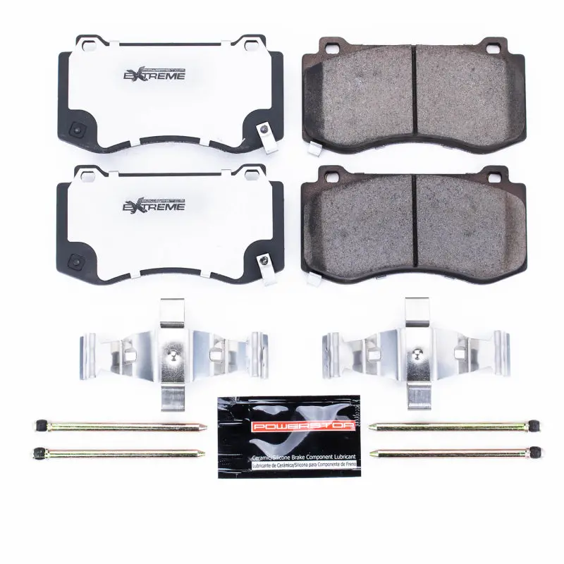 Powerstop Z26 Extreme Street Brake Pads With Hardware For 05-10 Chrysler 300 1