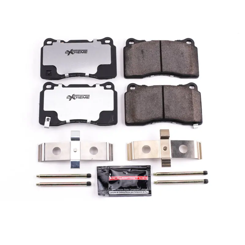 Powerstop Z26 Extreme Street Brake Pads With Hardware For 15-16 Buick Regal Front Or Rear 1