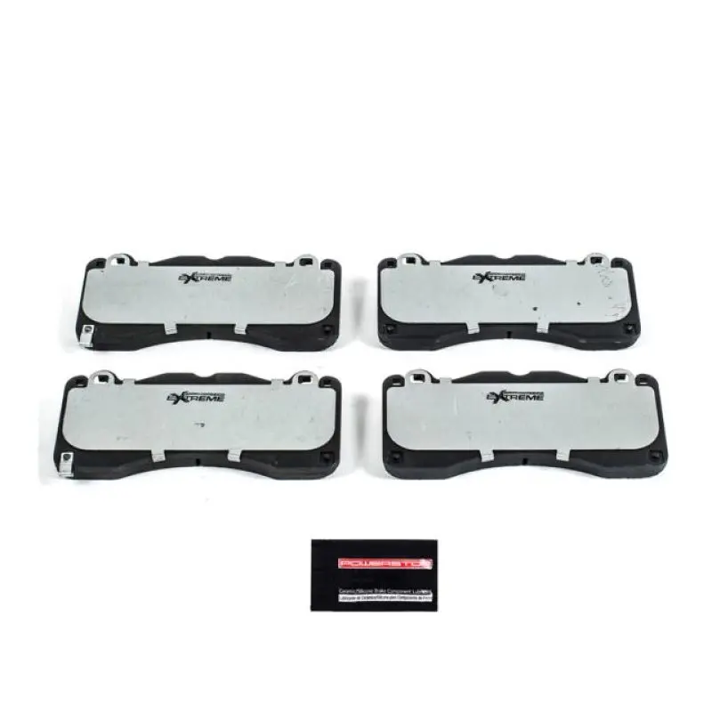 Powerstop Z26 Extreme Street Brake Pads With Hardware For 15-19 Ford Mustang 1