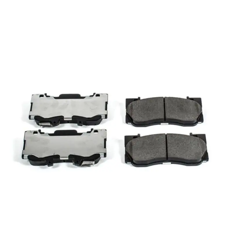 Powerstop Z26 Extreme Street Brake Pads With Hardware For 15-19 Ford Mustang Ecoboost Gt Mach 1 V6 2