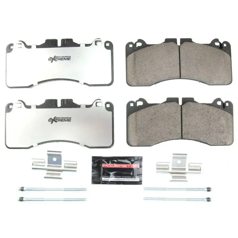 Powerstop Z26 Extreme Street Brake Pads With Hardware For 16-18 Lexus Gs F 1