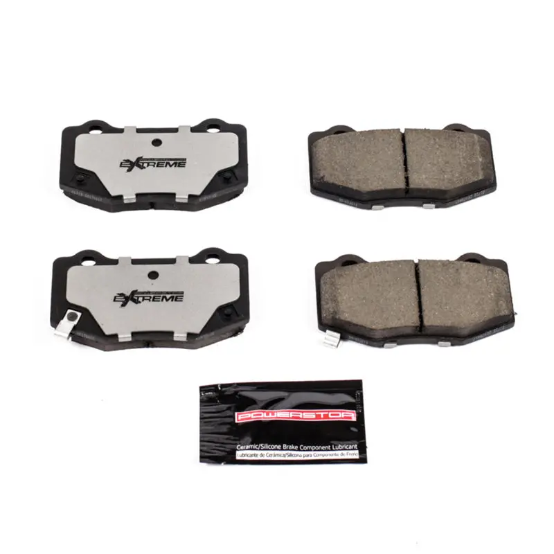 Powerstop Z26 Extreme Street Brake Pads With Hardware For 16-19 Cadillac Ats Rear 1