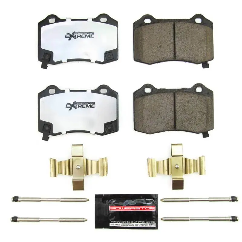 Powerstop Z26 Extreme Street Brake Pads With Hardware For 18-21 Jeep Grand Cherokee 1