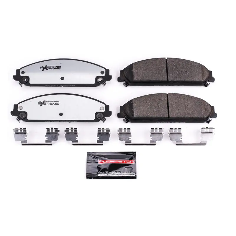 Powerstop Z26 Extreme Street Brake Pads With Hardware For 2013-2014 Chrysler 200 2