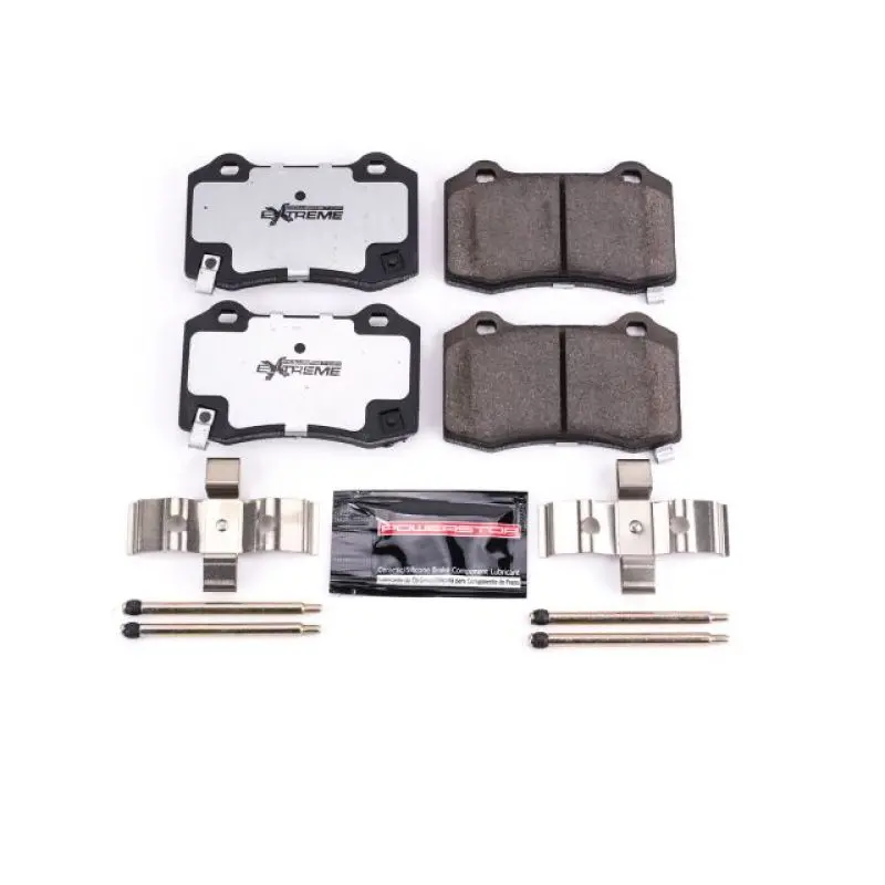 Powerstop Z26 Extreme Street Brake Pads With Hardware For 2015-2023 Dodge Charger 1