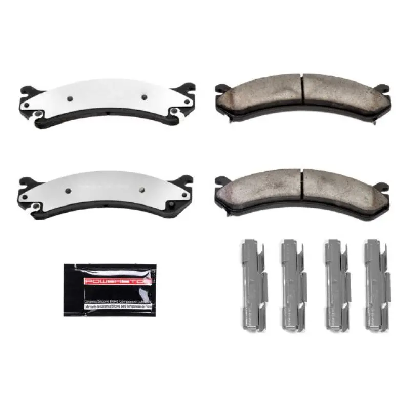 Powerstop Z36 Truck & Tow Brake Pads With Hardware For 00-05 Cadillac Deville 1