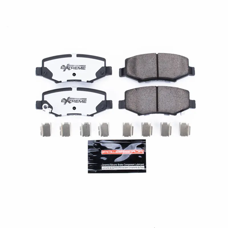 Powerstop Z36 Truck & Tow Brake Pads With Hardware For 07-18 Jeep Wrangler 1