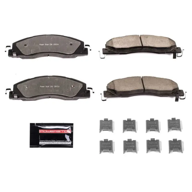 Powerstop Z36 Truck & Tow Brake Pads With Hardware For 09-10 Dodge Ram 2500 2