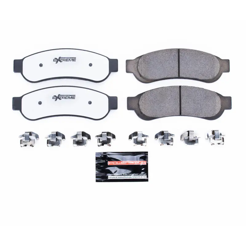 Powerstop Z36 Truck & Tow Brake Pads With Hardware For 10-12 Ford F-250 Super Duty 1