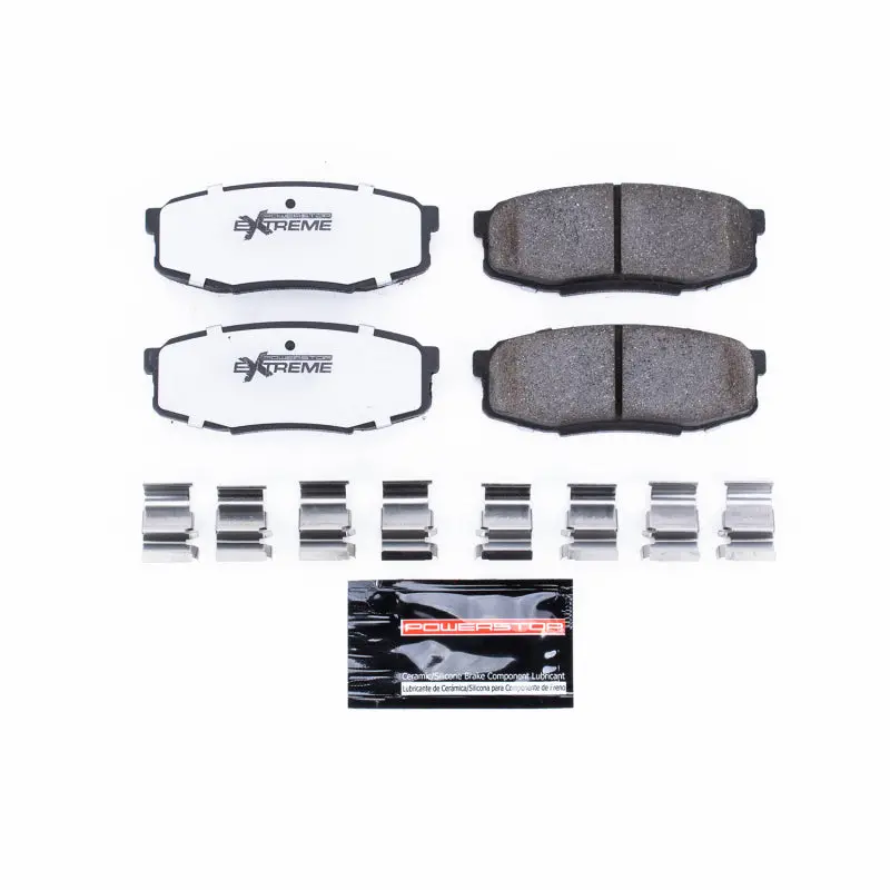 Powerstop Z36 Truck & Tow Brake Pads With Hardware For 13-21 Toyota Land Cruiser 1