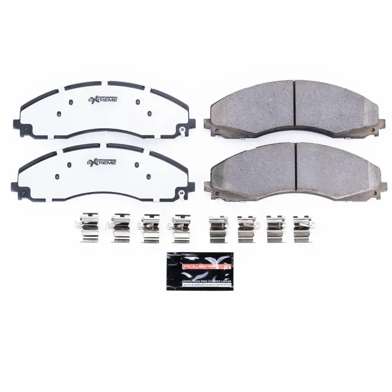 Powerstop Z36 Truck & Tow Brake Pads With Hardware For 17-19 Ford F-450 Super Duty 2