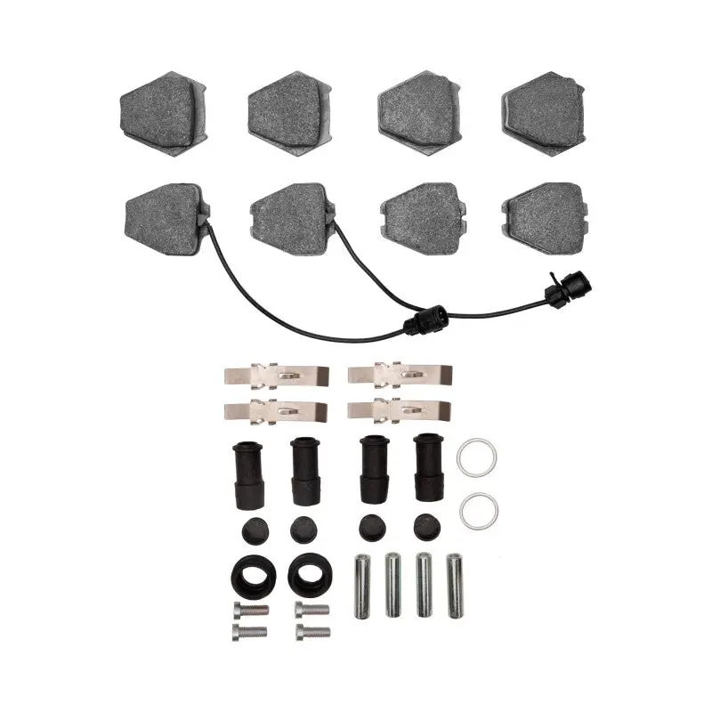 R1 00-03 Audi A8 Front Track/Street Pads And Hardware Kit 1