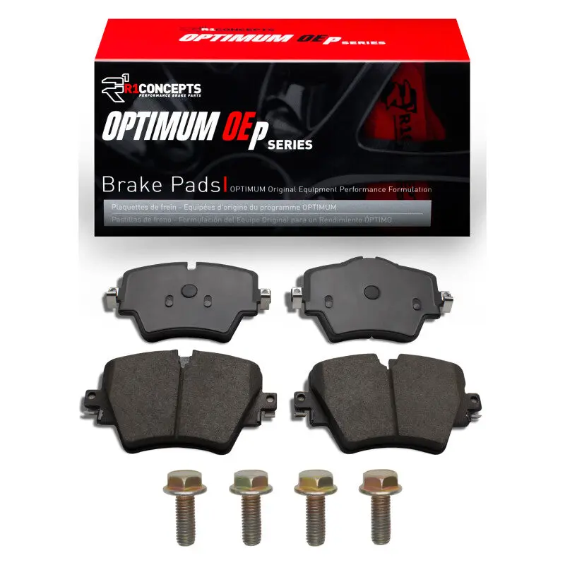 R1 18-25 Bmw 430I Xdrive Front Optimum Oe Pads And Hardware Kit 1