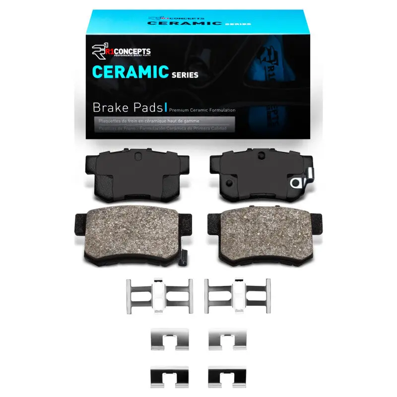 R1 1987-2022 Acura Tl Rear R1 Ceramic Pads And Hardware Kit 1