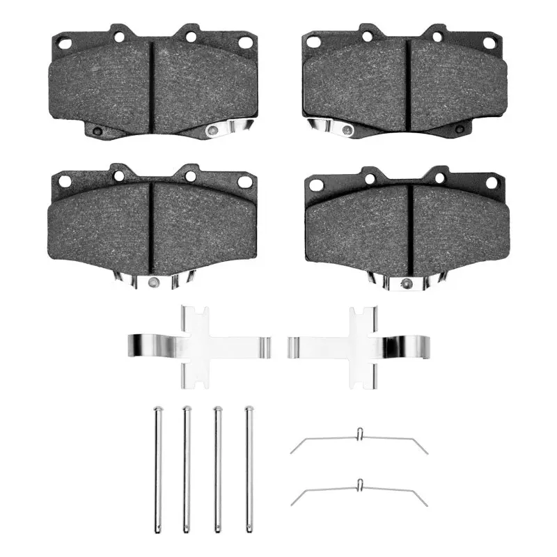 R1 1995-2004 Toyota 4Runner Front R1 Semi Met Pads And Hardware Kit 1