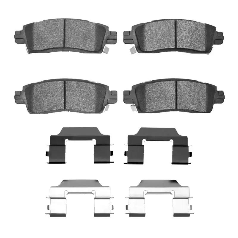 R1 2002-2019 Buick Enclave Rear R1 Semi Met Pads And Hardware Kit 1