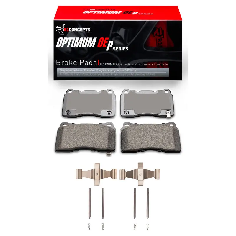 R1 2003-2020 Subaru Brz Front R1 Optimum Oe Pads And Hardware Kit 1