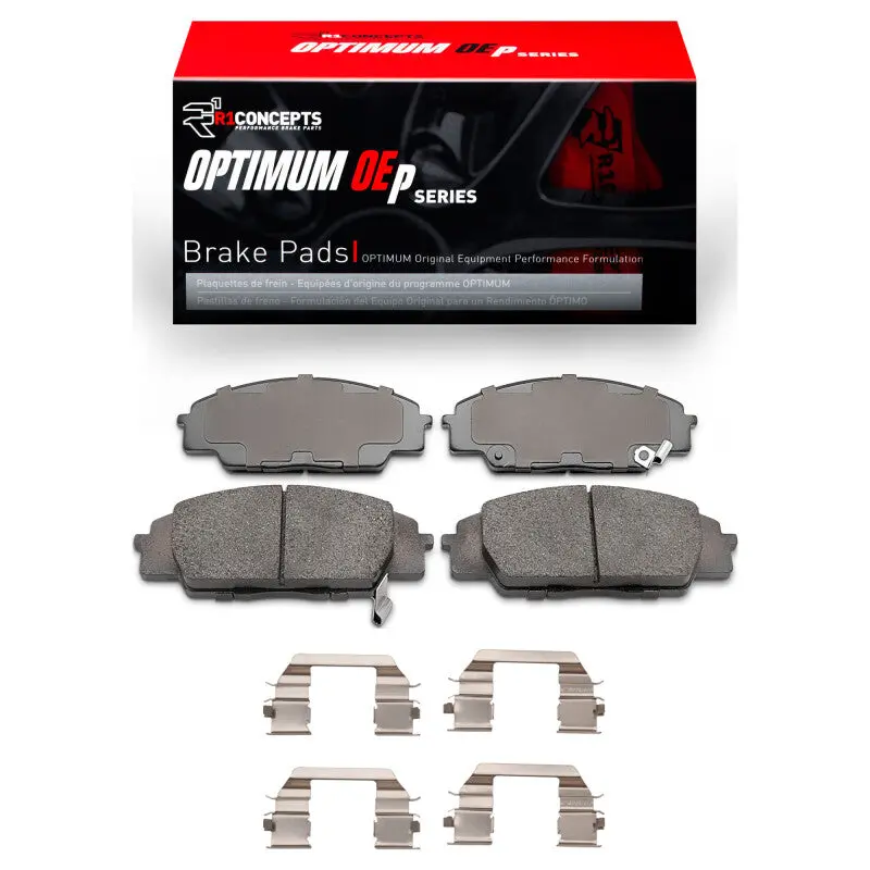 R1 2006-2011 Honda Civic Coupe Front R1 Optimum Oe Pads And Hardware Kit 1