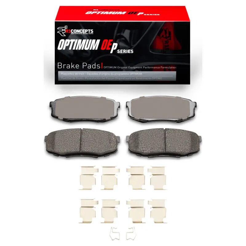 R1 2007-2022 Lexus Lx570 Rear R1 Optimum Oe Pads And Hardware Kit 1