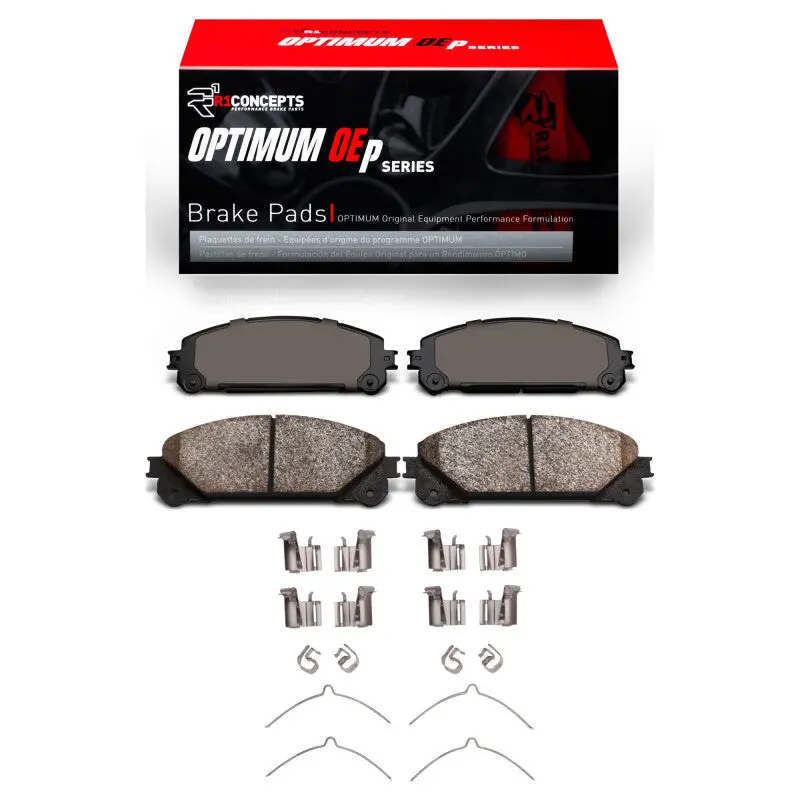 R1 2008-2026 Lexus Tx500h Front R1 Optimum Oe Pads And Hardware Kit 1