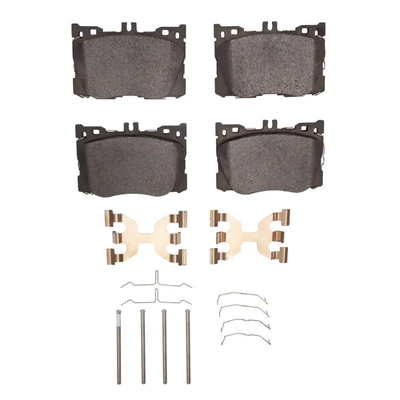 R1 2016-2023 Mercedes-Benz E350 Front R1 Euro Ceramic Pads And Hardware Kit 1