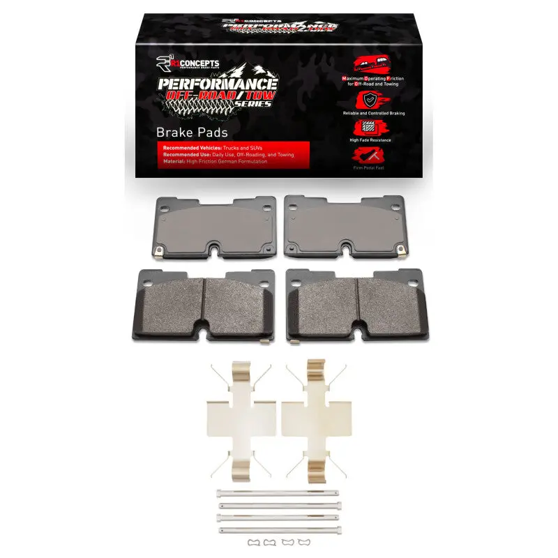 R1 2019-2025 Cadillac Escalade Front Performance Off-Road/Tow Brake Pads And Kit 1