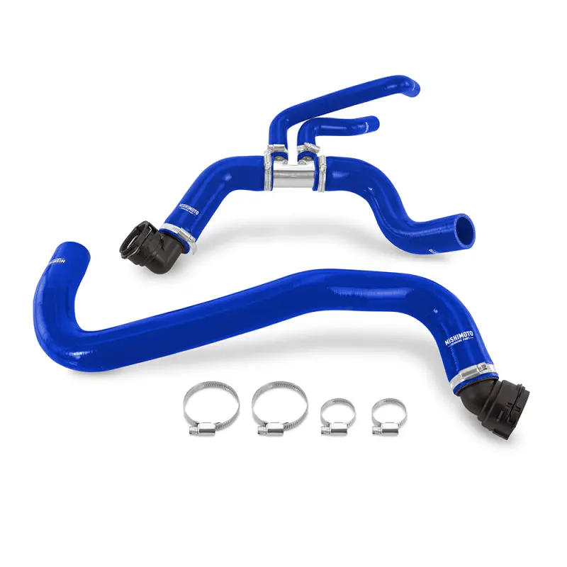 Radiator Hose Kit Blue 2011 2014 Ford F150 5.0L V8 Truck 1