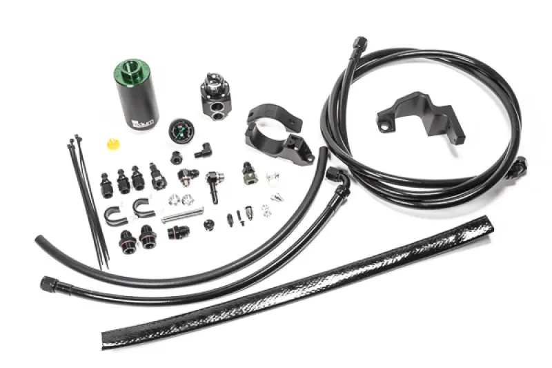 Radium 03-08 Chevrolet Corvette Mid Fuel Hanger Plumbing Kit Stainless E85 Compliant Installation Kit 1