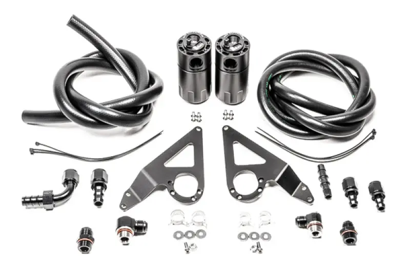 Radium Dual Catch Can Kit With Fluid Lock For Subaru Brz / Toyota Gr86 2022+ 1
