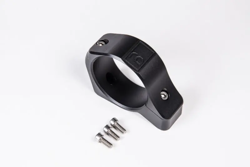 Radium Engineering 2-Piece Fuel Pump Clamp 60Mm Black With Logo 1