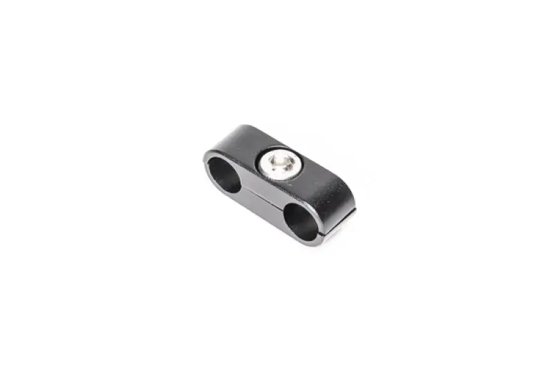 Radium Engineering 2-Way Threaded Hose Separator Clamp Anodized Aluminum 1