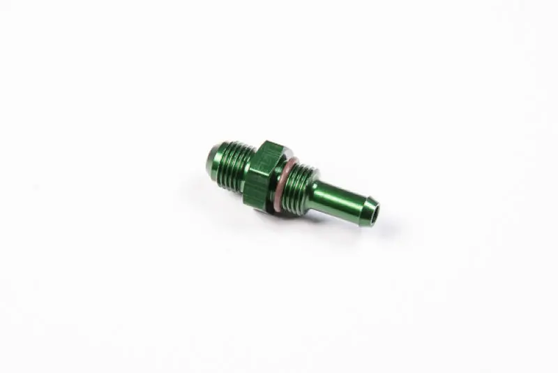 Radium Engineering 5/16In Barb To 6An Bulkhead Fitting With 9/16-18 Threaded Hole 1