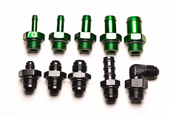 Radium Engineering 6An 180 Degree Push-Lok Hose End 1