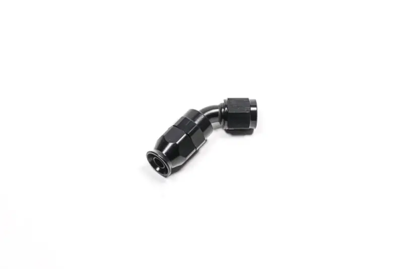 Radium Engineering -6An 45 Degree Ptfe Hose End Black 1