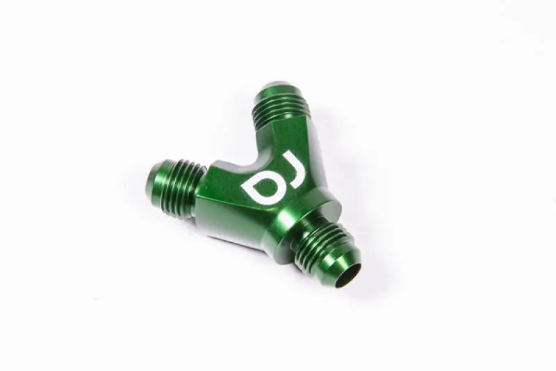 Radium Engineering 6An Y Adapter Fitting With Anodized Finish 1