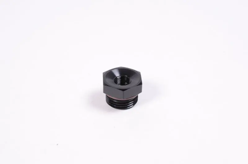 Radium Engineering Adapter Fitting 8An Orb To 1/8Npt - Black Anodized 1