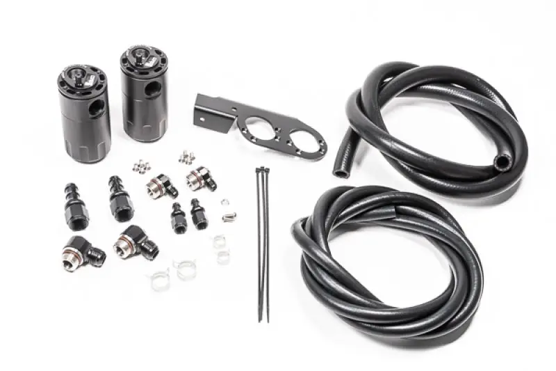 Radium Engineering Dual Catch Can Kit Fluid Lock Nissan Z33 V35 Vq35de/Hr 1