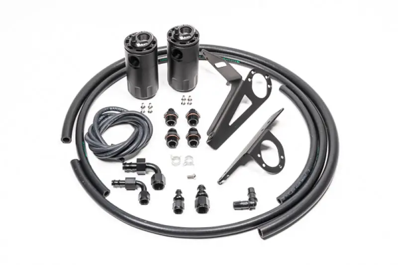 Radium Engineering Dual Catch Can Kit With Fluid Lock For 00-05 Honda S2000 Lh Drive Only 1