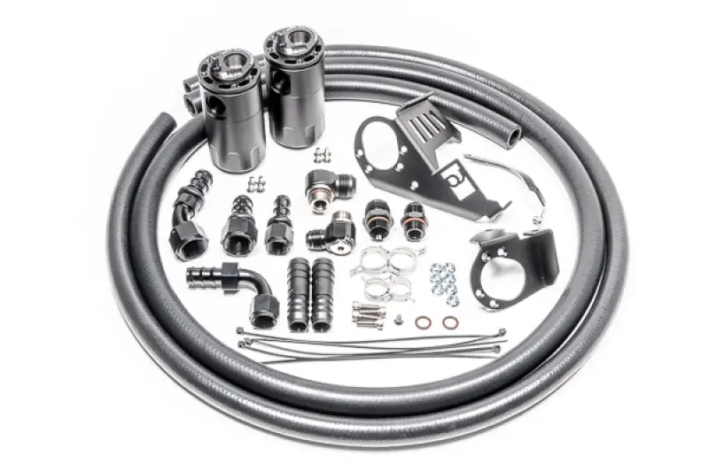 Radium Engineering Dual Catch Can Kit With Fluid Lock For 2022+ Subaru Wrx 1