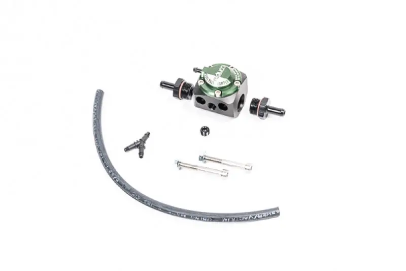 Radium Engineering Fpd-R Inline Barb Fitting With 5/16 Hose-Barb Adapter 1